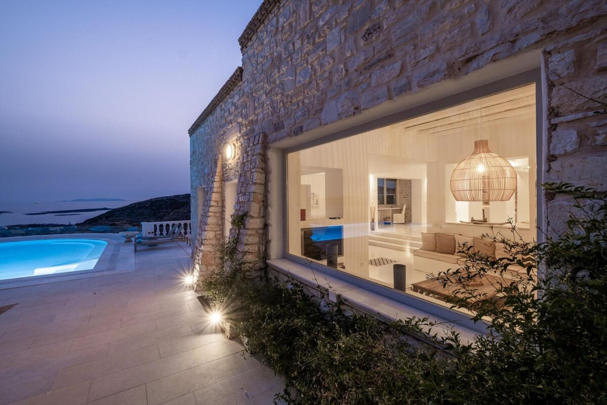 Luxury Villa Aethra -Island Living Paros- Eksteriør bilde